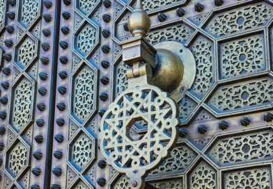 Moroccan copper art